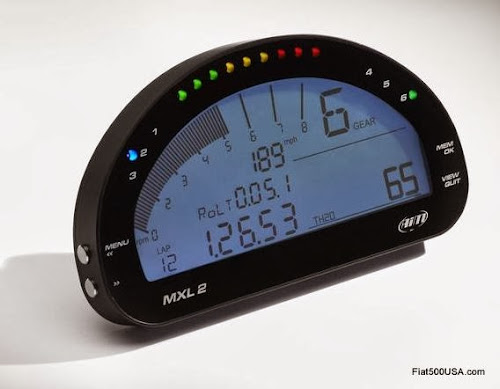 Abarth 695 biposto data logger