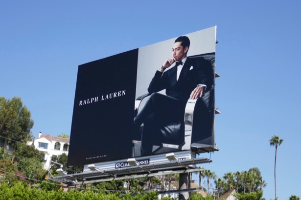 Ralph Lauren Purple Label Fall 2019 billboard Ralph Lauren Purple Label Fall 2019 billboard