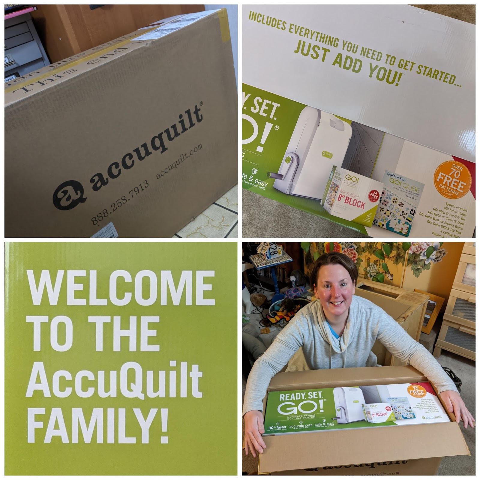 AccuQuilt Ready. Set. GO! Ultimate Fabric Cutting System - Quilting In The  Valley