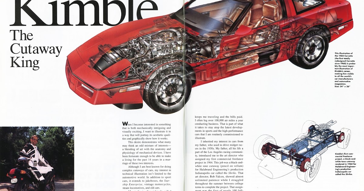 Just A Car Guy David Kimble, airbrush artist who was a master at
