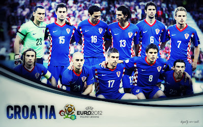 Croatia Squad On Euro 2012 Wallpaper