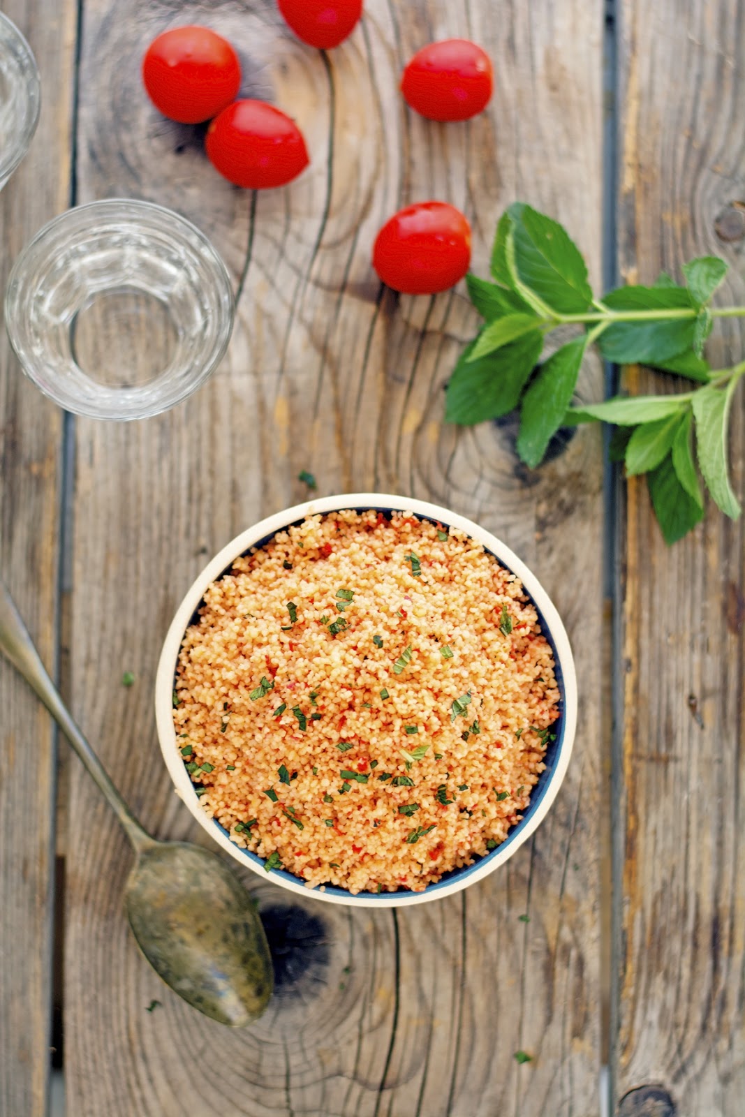 The Iron You NoCook Tomato CousCous Salad