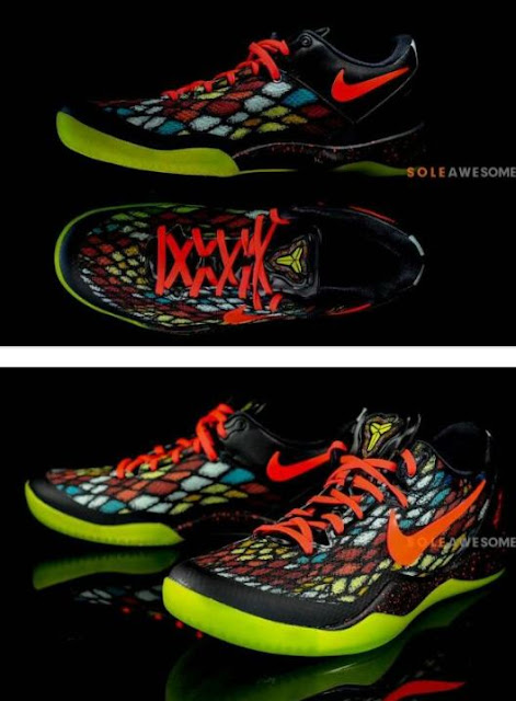 THE SNEAKER ADDICT: Nike Kobe 8 “Christmas” Sneaker (Images + Release Date)