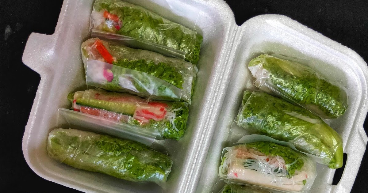 Vietnamese Spring Rolls  Resepi juadah berbuka puasa  Ardini Humaira