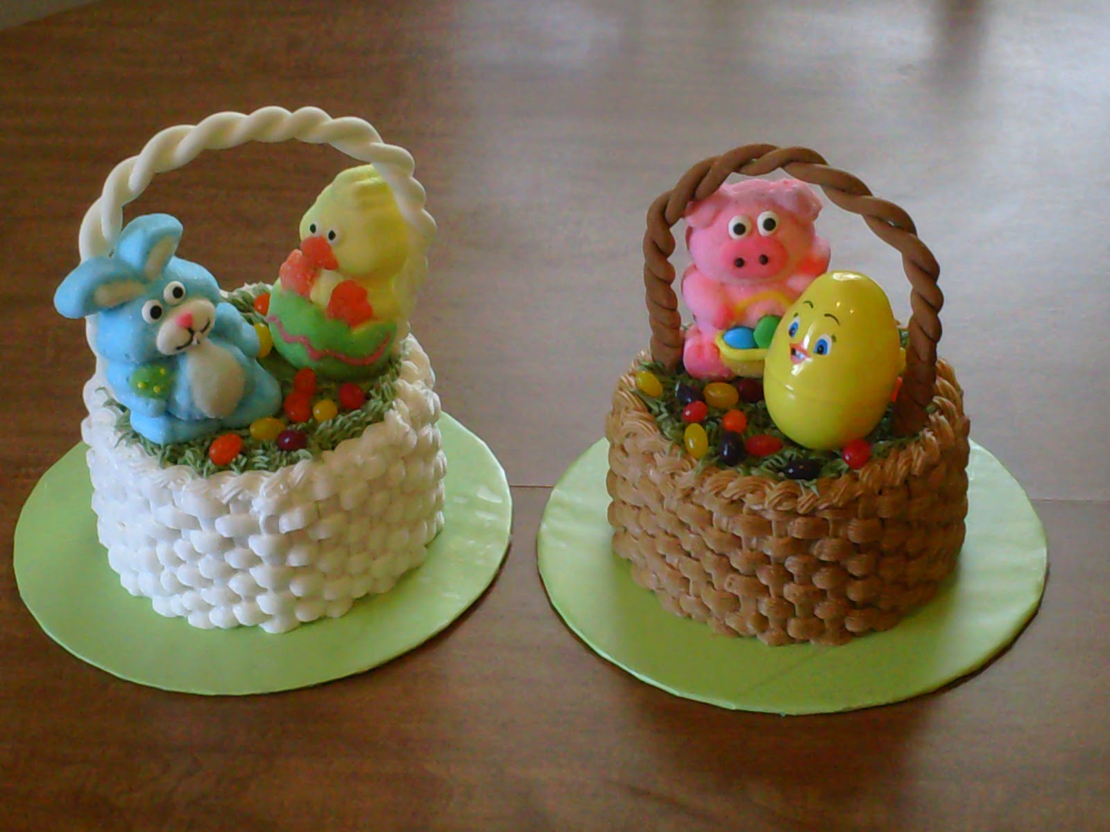 ArtnCake Easter Basket Cakes
