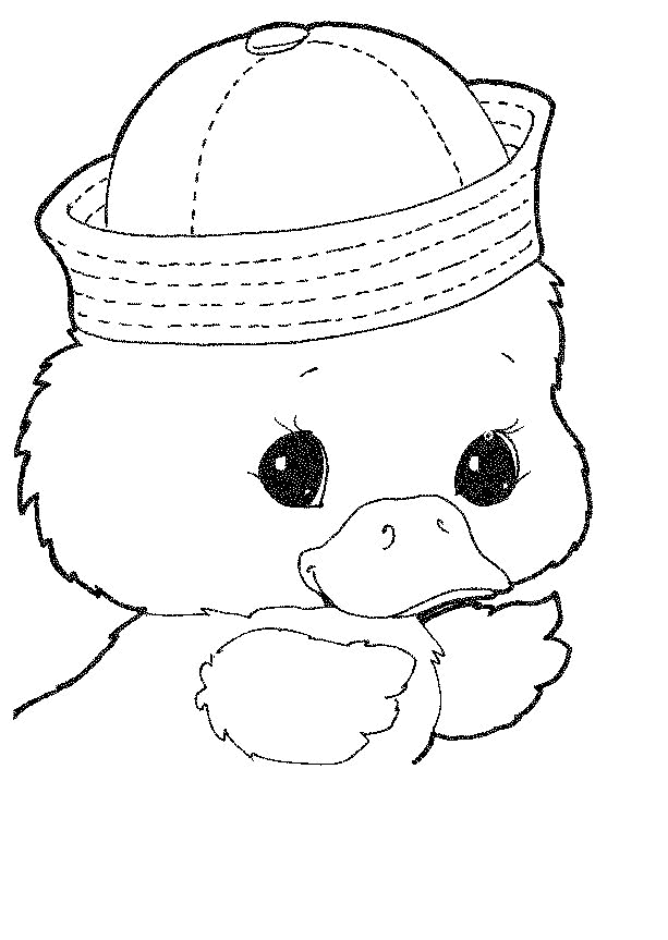 baby duck coloring pages - photo #4