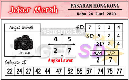 Prediksi Togel Hongkong Rabu 24 Juni 2020 Hari Ini Prediksitogel Jp