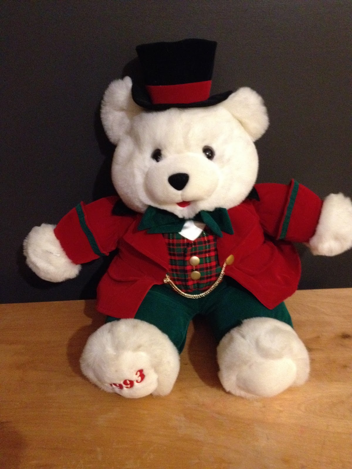 The Teddy Bear Shelter: KMART HOLIDAY CHRISTMAS BEARS! PAST YEARS