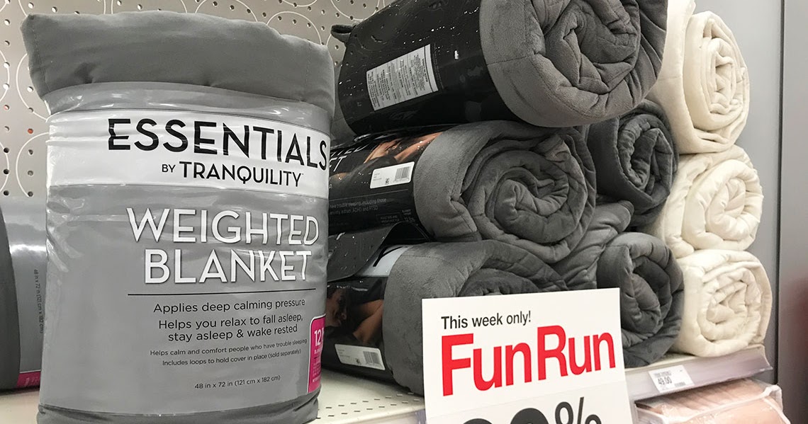 The Target Saver: Target: Essentials Weighted Blanket, Only $19 (Reg. $25)
