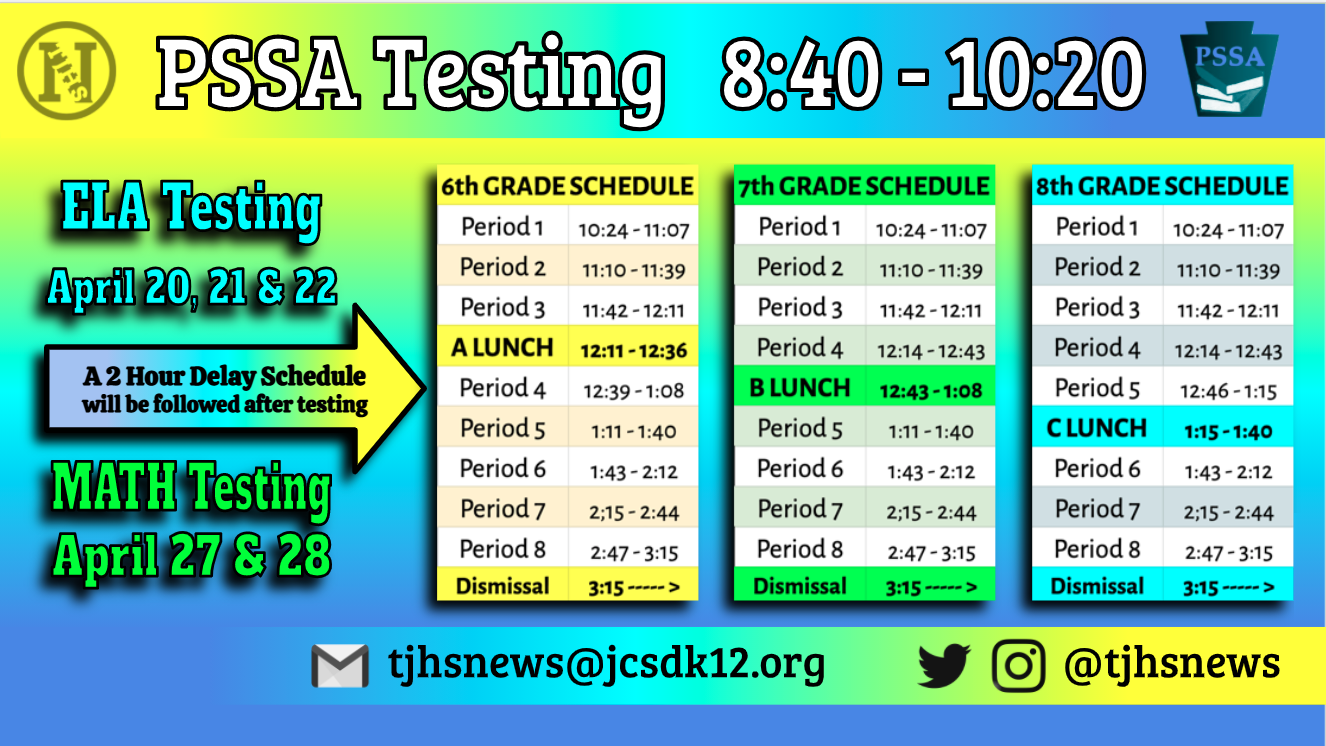 TJHS Life Science Schedules
