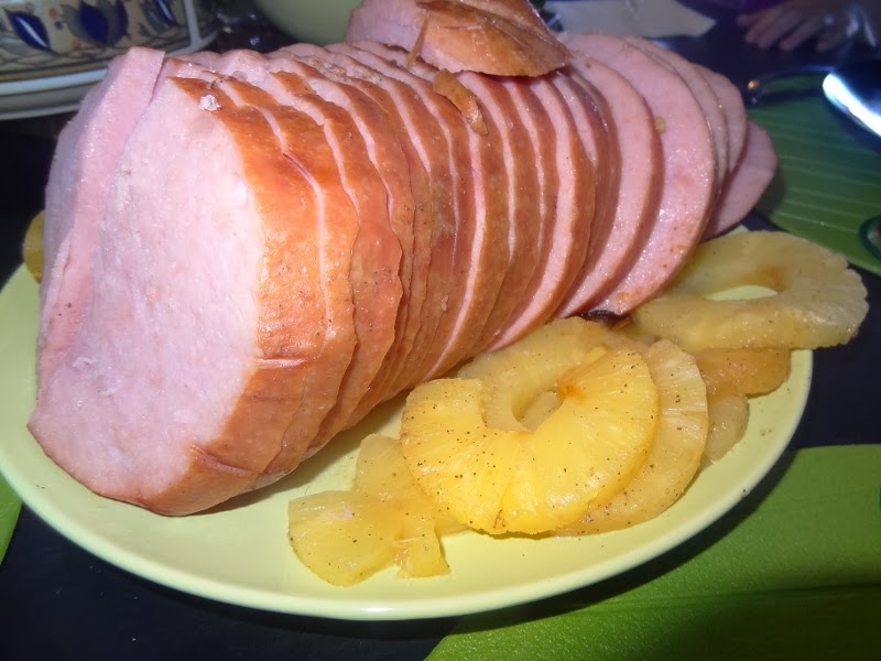 Slow Cooker Pineapple Ham