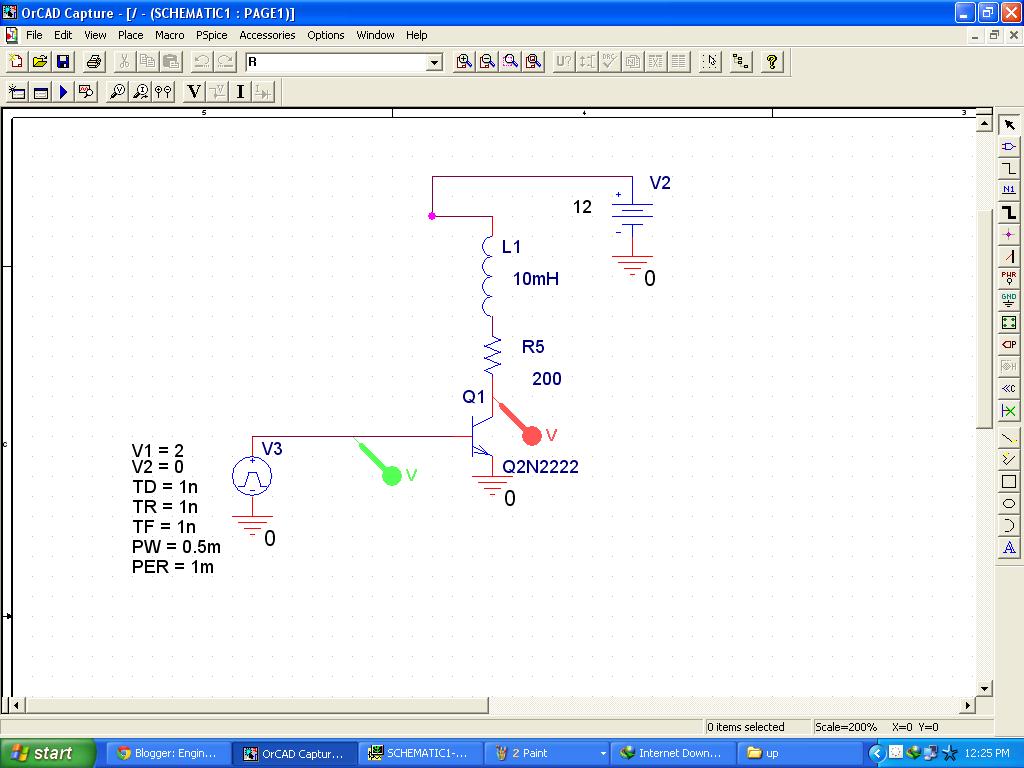 Signals and Systems Use of Flyback diode