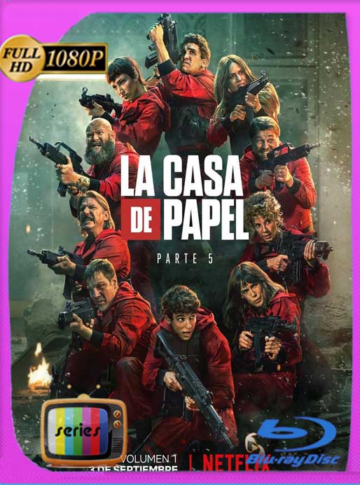 La casa de papel (2017) Temporada 1-2-3-4-5 HD [1080p] Español Castellano [GoogleDrive] Netflix