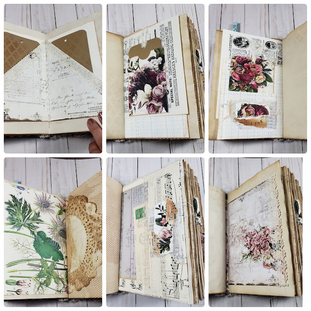 Mulberry Crush: Junk Journal - Blooming Florals