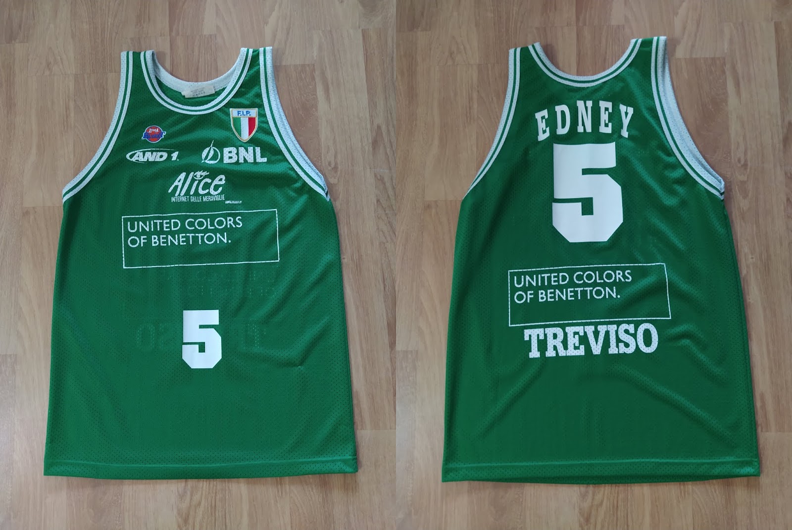 El armario del Basket Treviso Tyus Edney