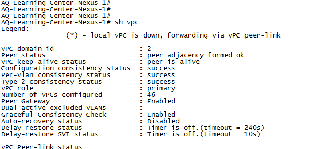 cisco nexus vpc configuration best practice - AQ Learning Center