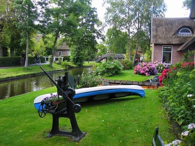 Giethoorn, un pueblo sin carreteras