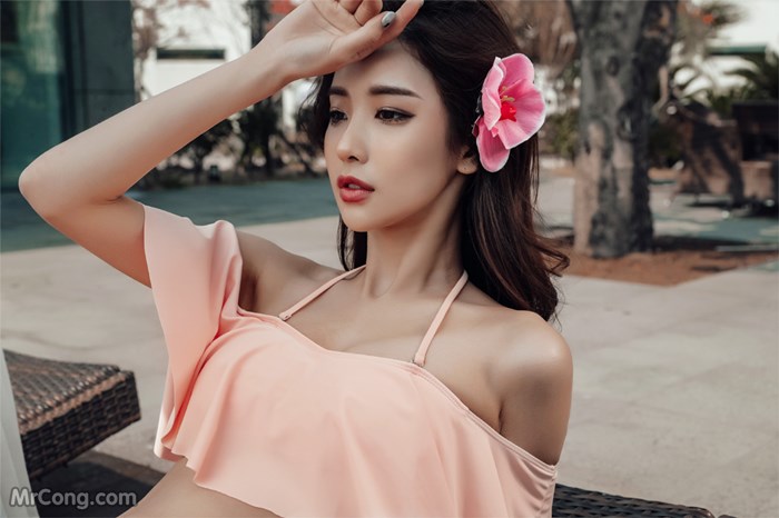 Beautiful Park Da Hyun in sexy lingerie fashion bikini, April 2017 (220 photos) photo 4-1