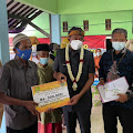Bupati Sumenep Launching Penyaluran BLT-Desa 2021 di Desa Pinggir Papas