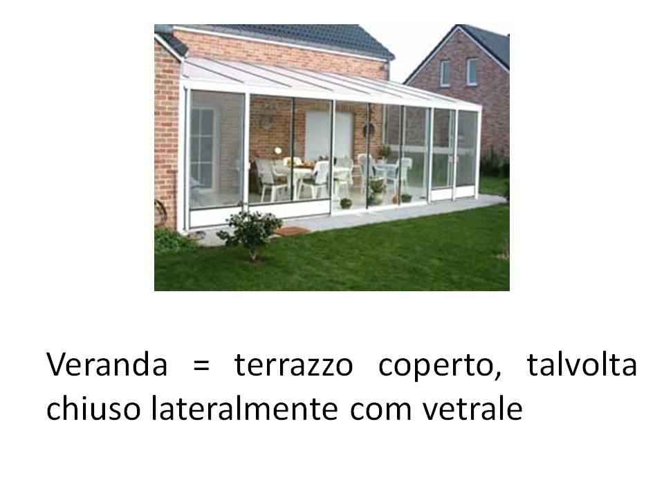 La differenza tra balcone, terrazza e veranda