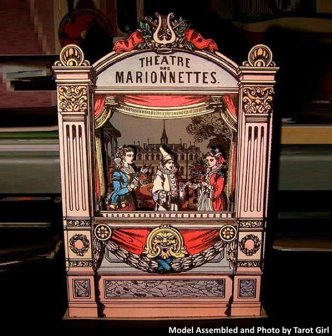 PAPERMAU: 1880-1920 Paper Theater - A Vintage Paper Model - by