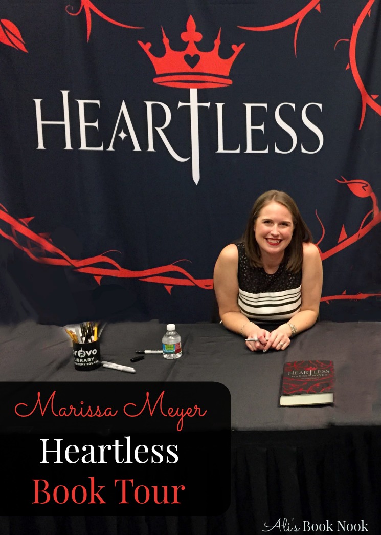 Marissa Meyer "Heartless" Book Tour Ali's Book Nook