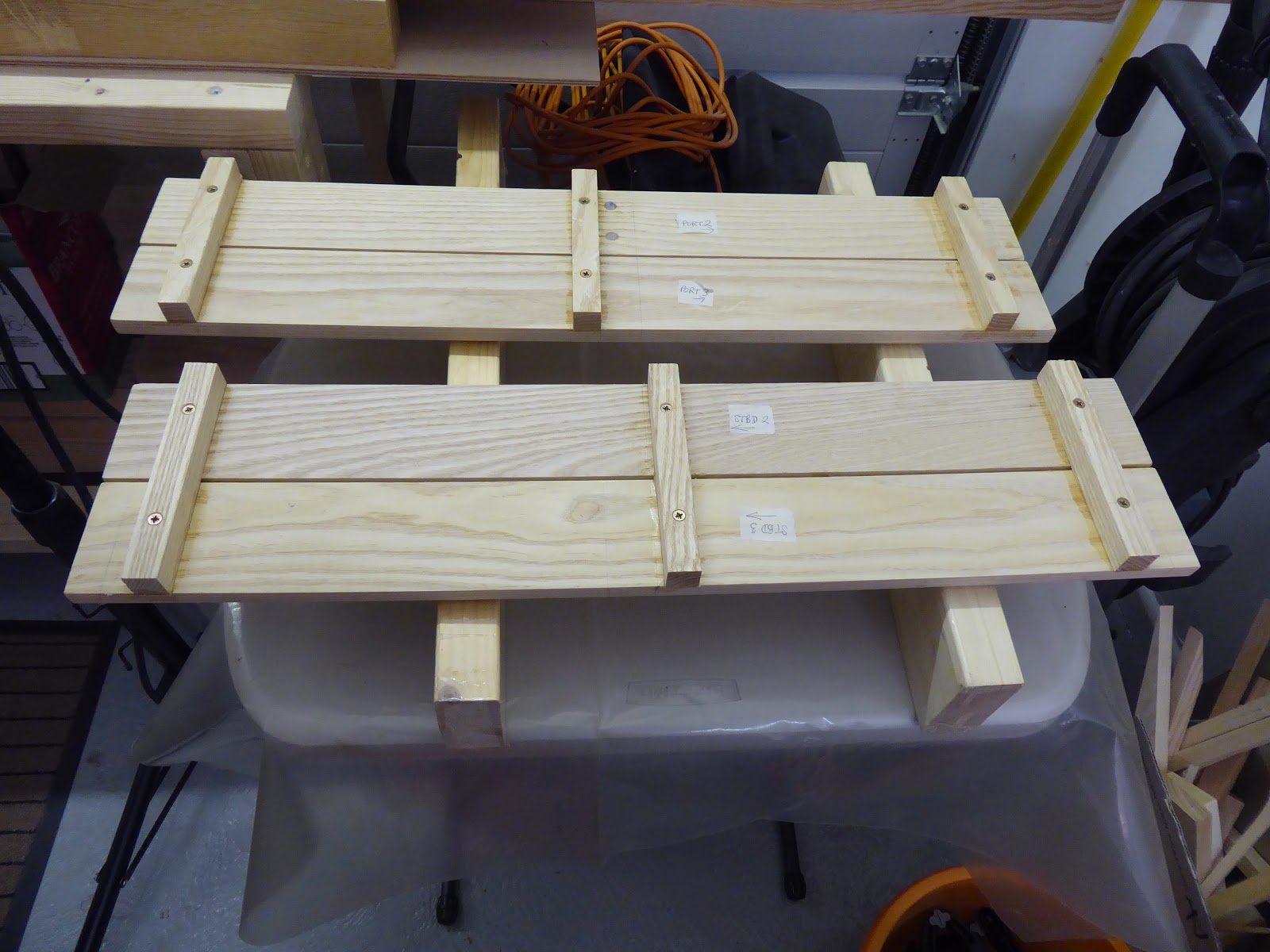 The Eynsham PocketShip Floorboards Making The Lift Out Sections