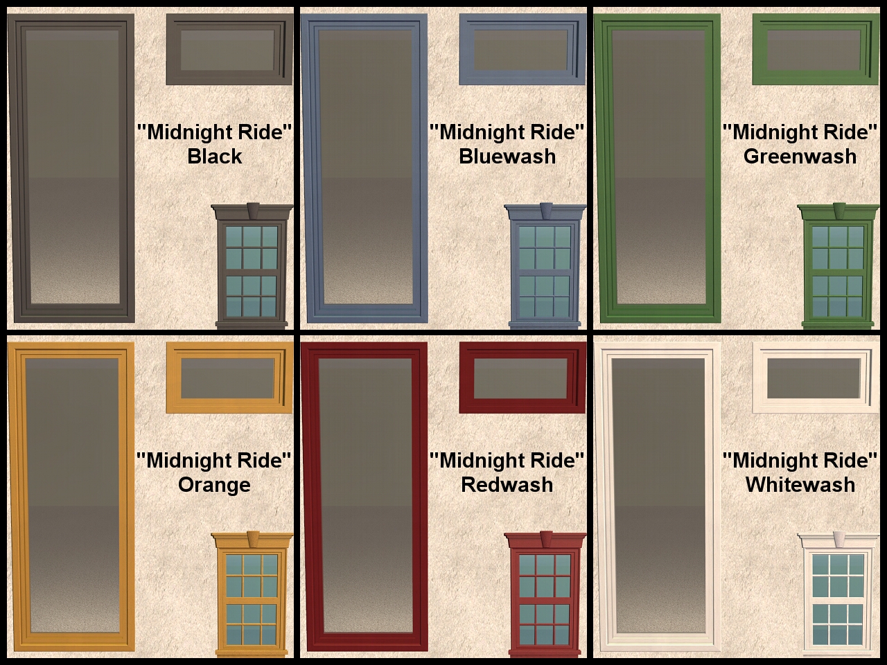 TheNinthWaveSims The Sims 2 Function Of Plate Glass Window Recolours