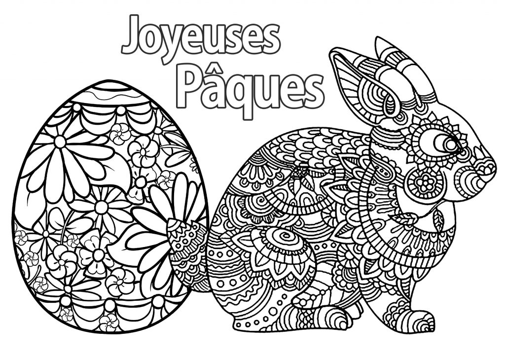 Primària Cicle Superior Coloriage de Pâques