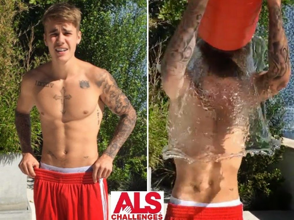 ALS Ice Bucket Challenges | Celebrities 2014: Justin Bieber 2014 Celebrities  ALS Ice Bucket Challenge Second Video