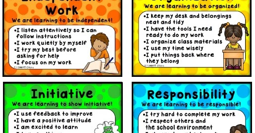 Mrs. Walker's Class: Learning Skills & Work Habits