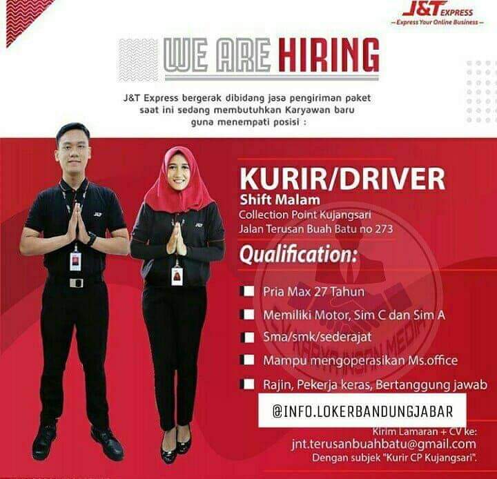 Lowongan pekerjaan jt 2021