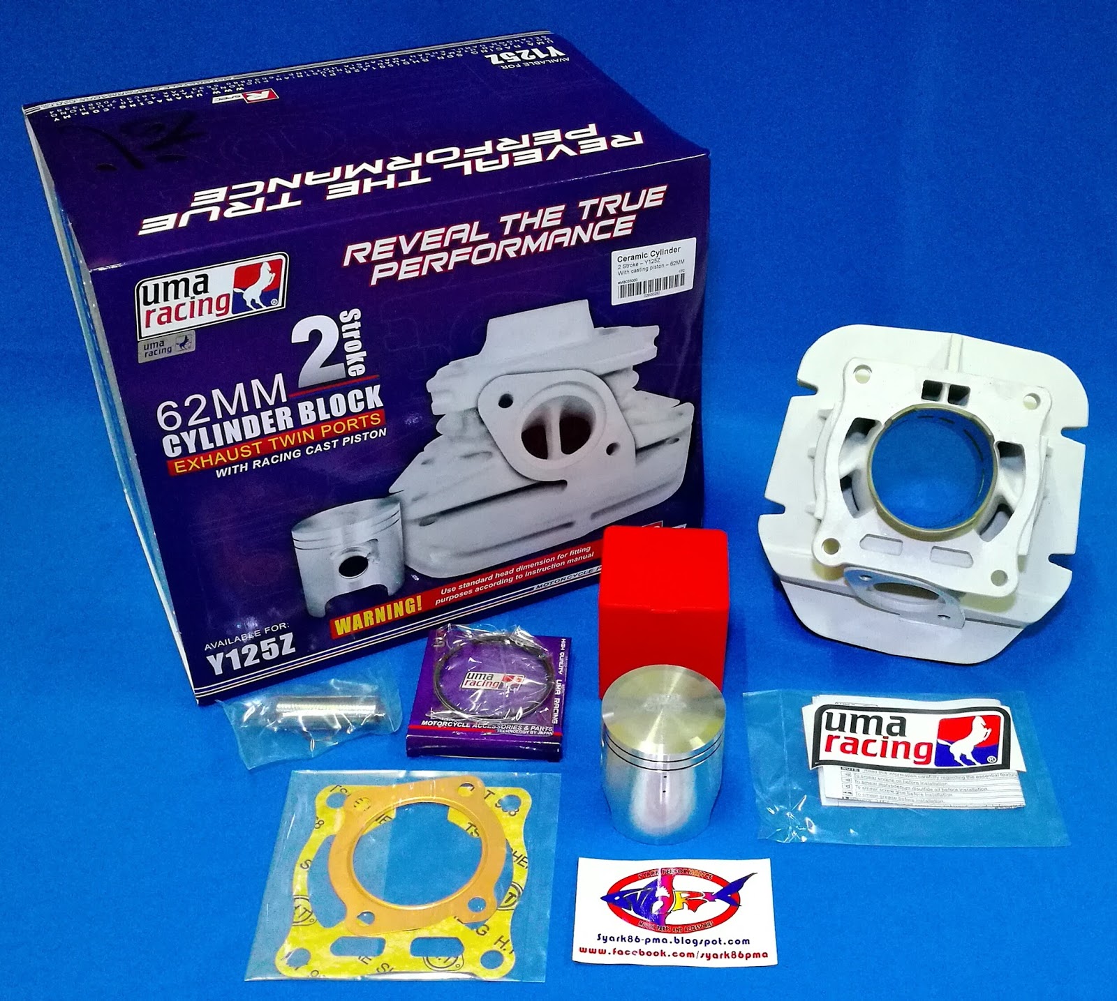 Syark Performance Motor Parts And Accessories Online Shop New UMA RACING Ceramic Block Set 62mm
