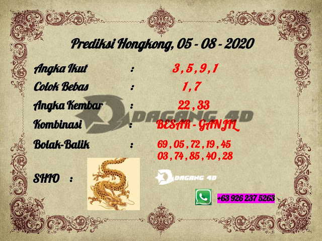 16 Prediksi hk jumat cari kawan