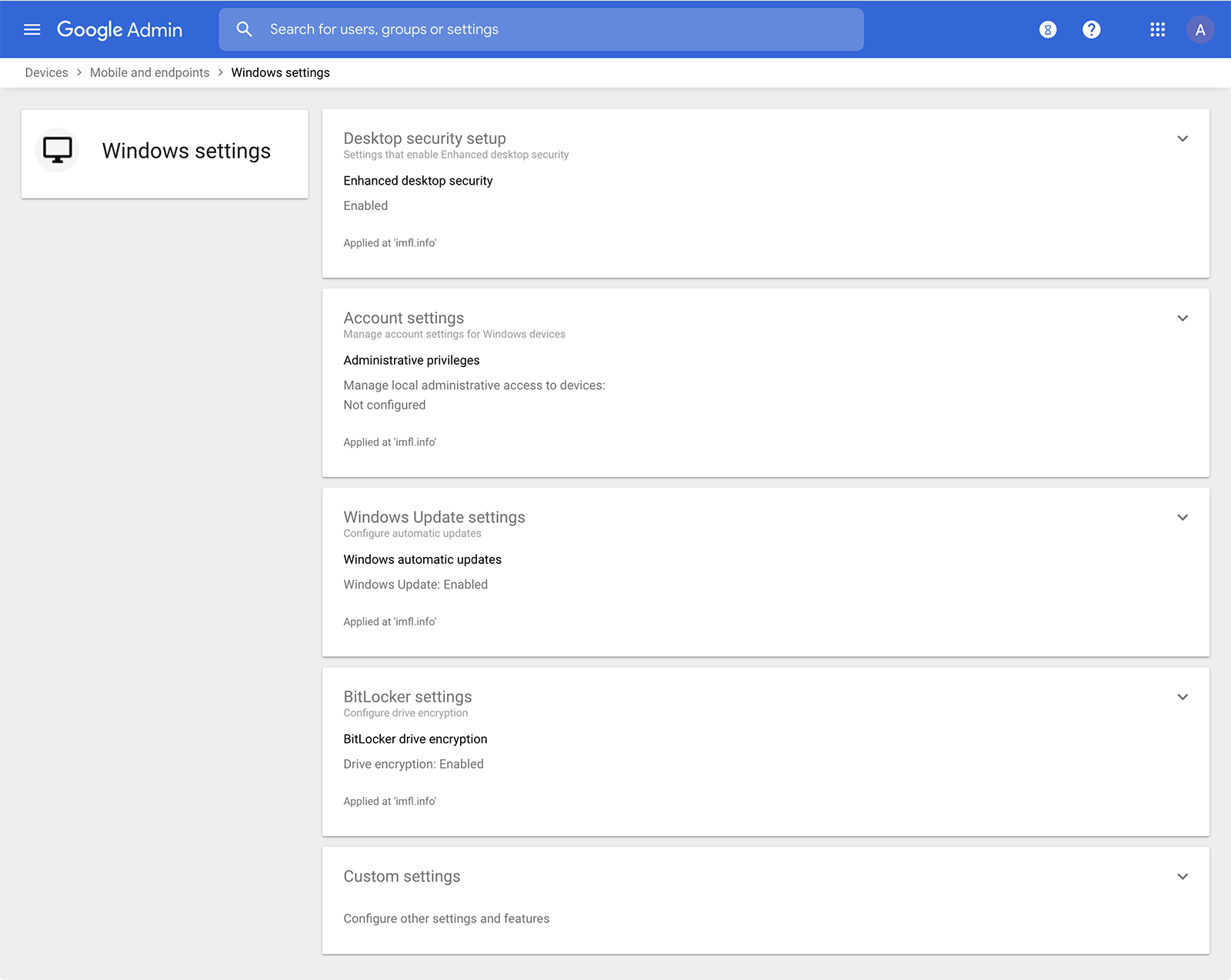 Google Workspace Updates: Enhanced security for Windows 10 devices now generally available