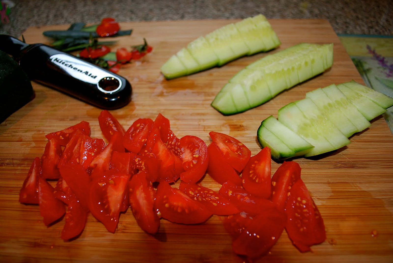 Simply Necessary: Cucumber & Tomato Salad