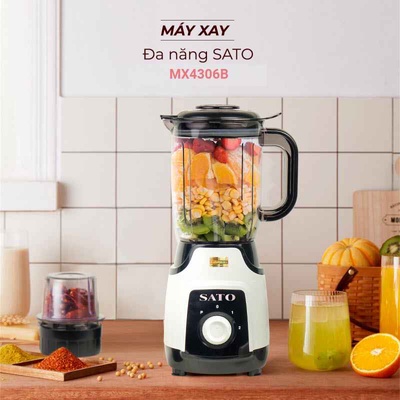 MÁY XAY SINH TỐ ĐA NĂNG SATO MX4306B