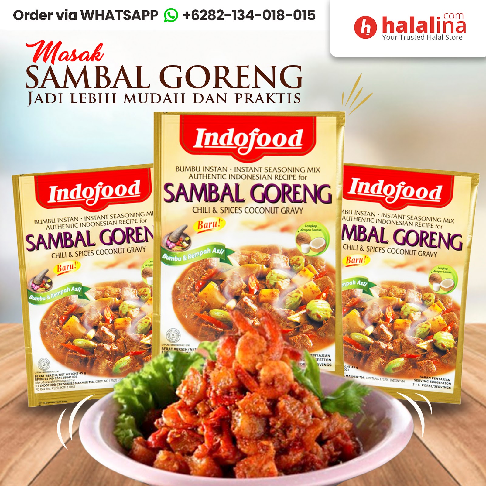 Halal Indonesian Food in Japan HALALINA Phone +62 82134018015 Kyoto