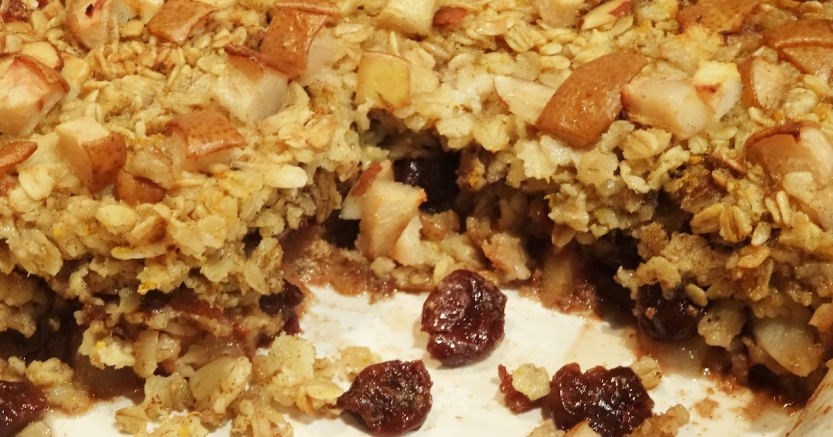 Bon Appétit...an American Test Kitchen Test 194 Baked Oatmeal with Pears, Apples, Cherries