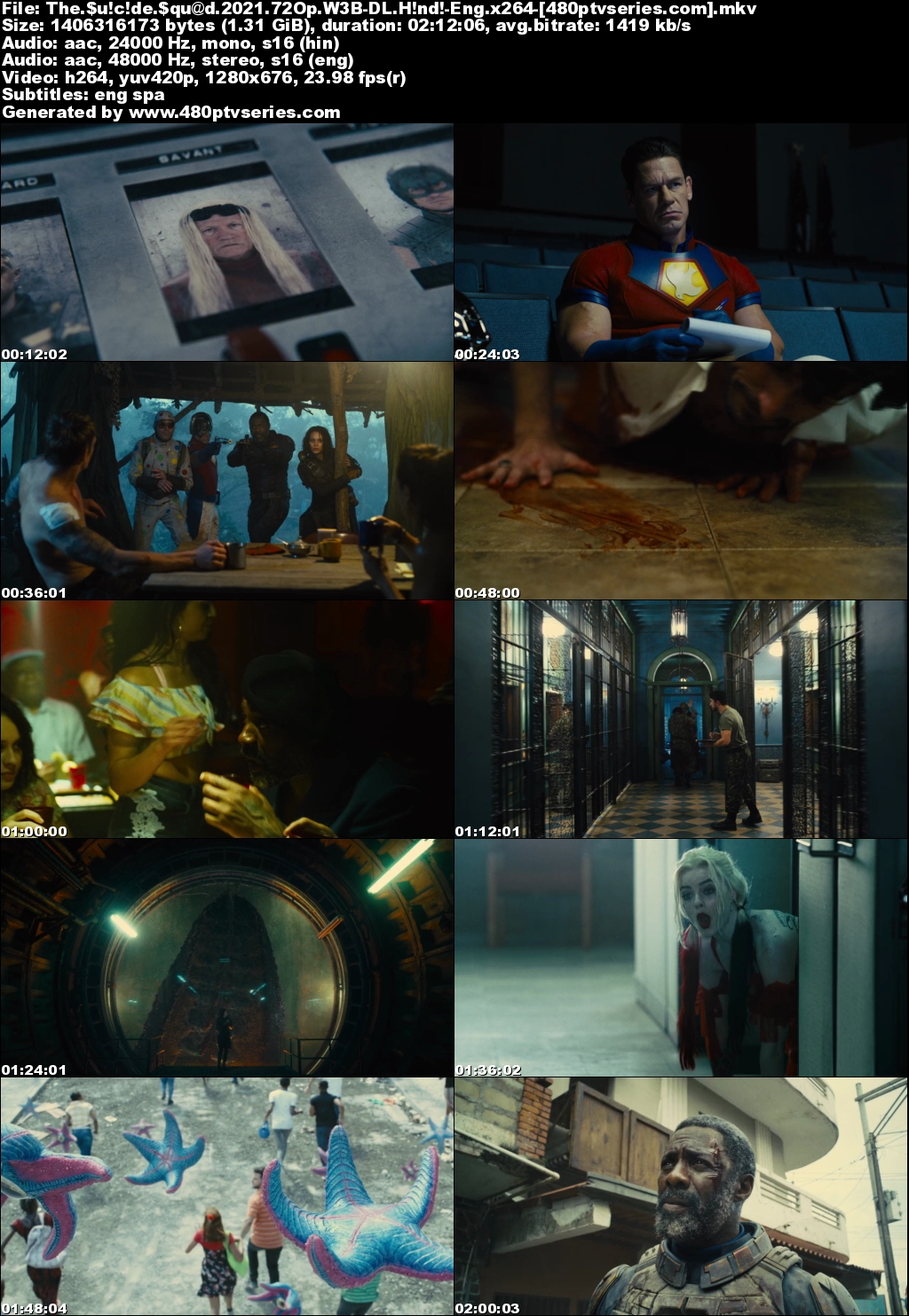 Download The Suicide Squad (2021) 1.3GB Full Hindi Dual Audio Movie Download 720p Web-DL Free Watch Online Full Movie Download Worldfree4u 9xmovies