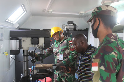 Ketua Tim COE MONUSCO: Hasil Inspeksi Satgas TNI Konga XXXIX-B RDB Dinyatakan Sangat Baik