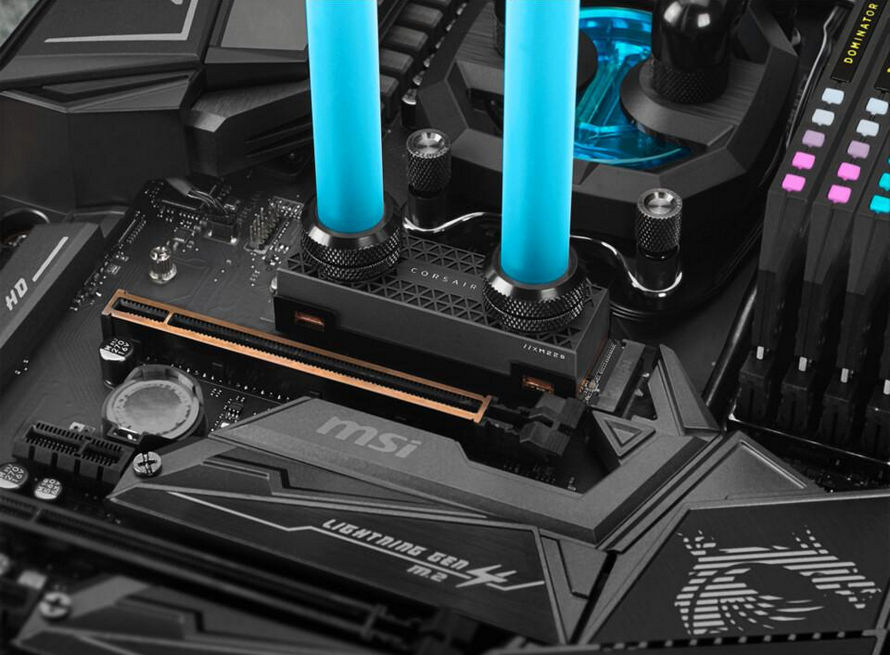 Su soğutmalı radyatör Corsair MP600 PRO XT