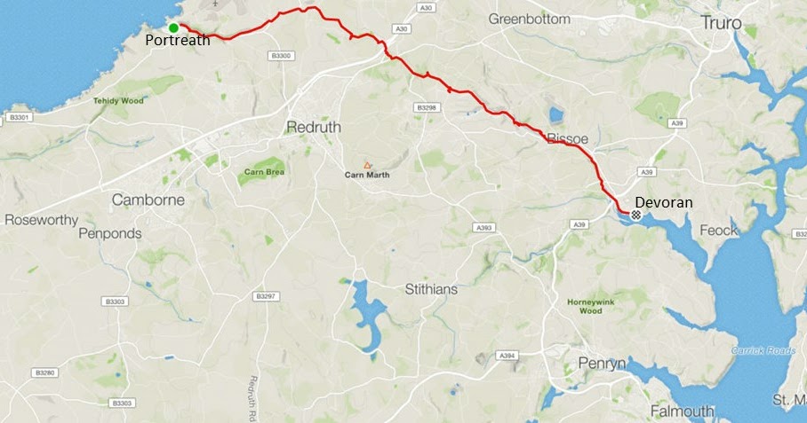 Bissoe Cycle Trail Map Mei's Barry Wills: Cornwall's Coast To Coast Mining Trail