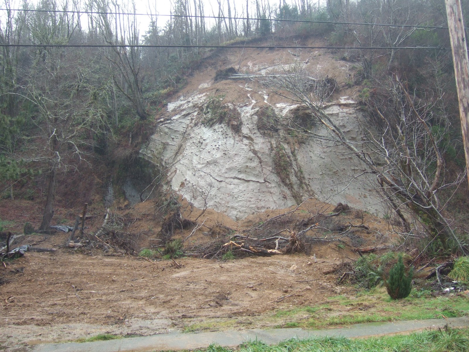 Reading the Washington Landscape Hoquiam Landslides, January 2015