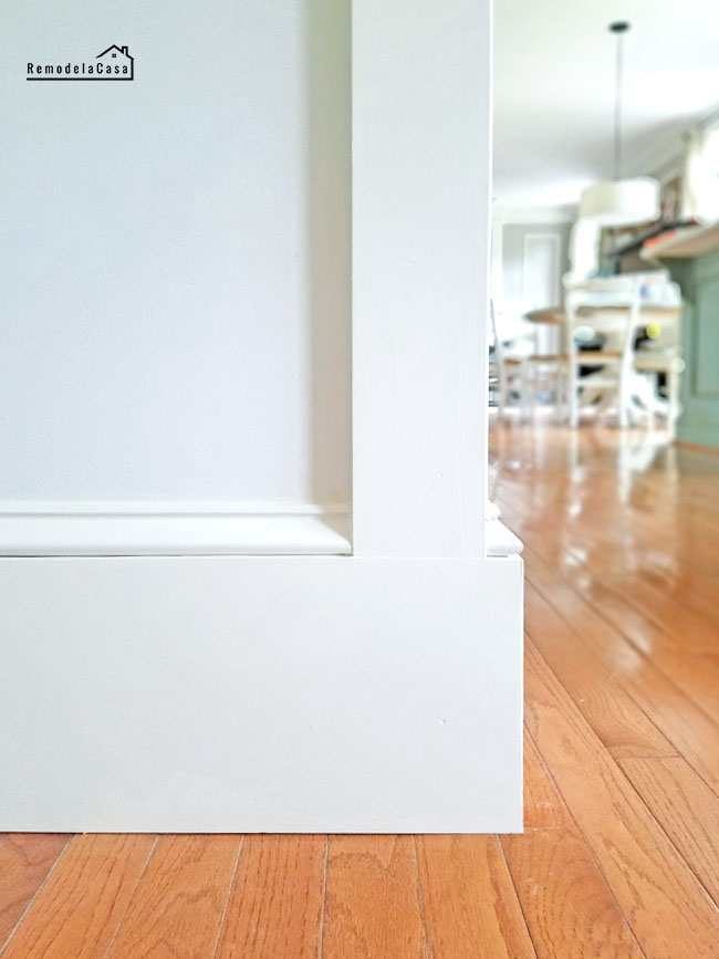 The Easiest Door Trim Remodelando la Casa