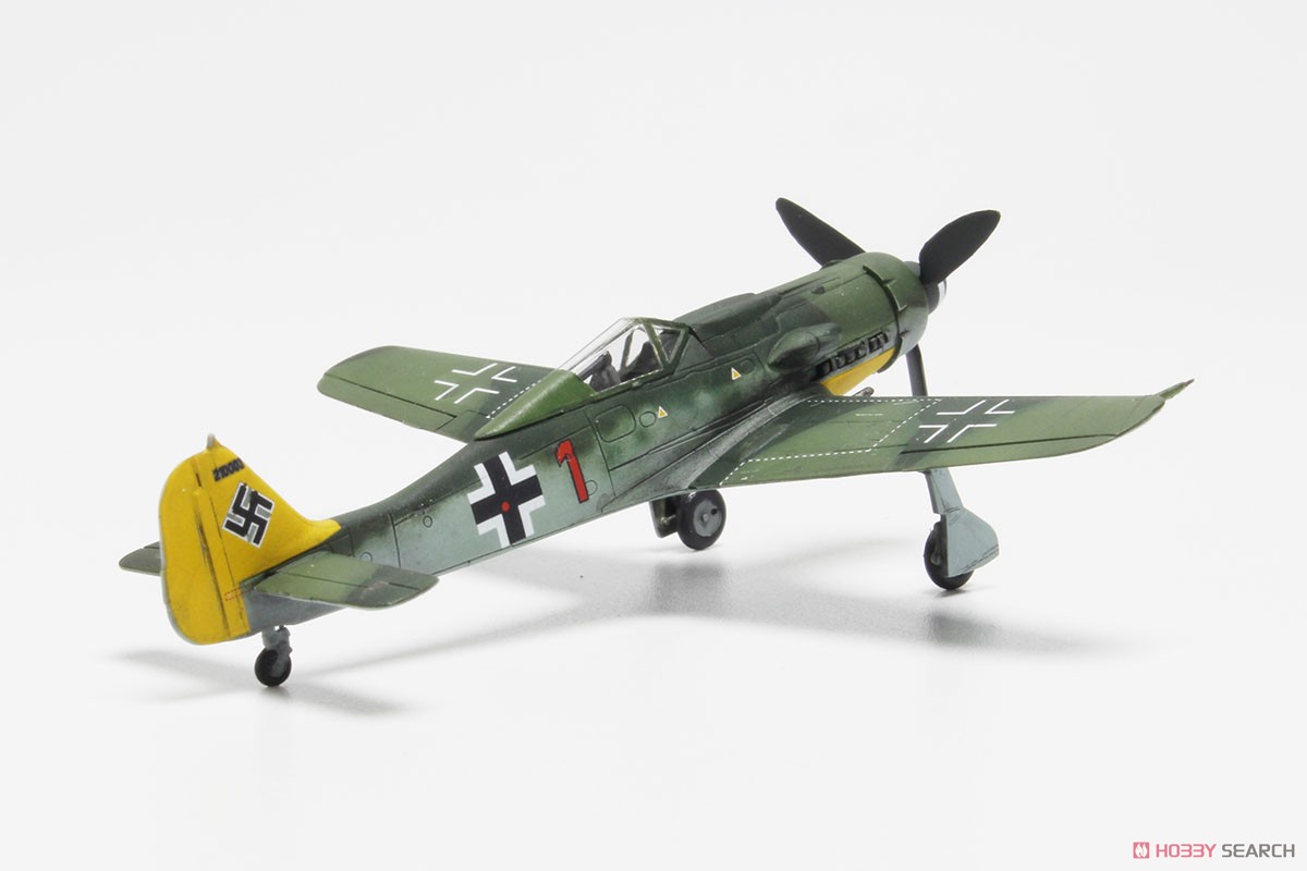 2 Kits Focke Wulf FW-190D-9 "1945" Germany PLATZ 1/144 WW2 Fighter 