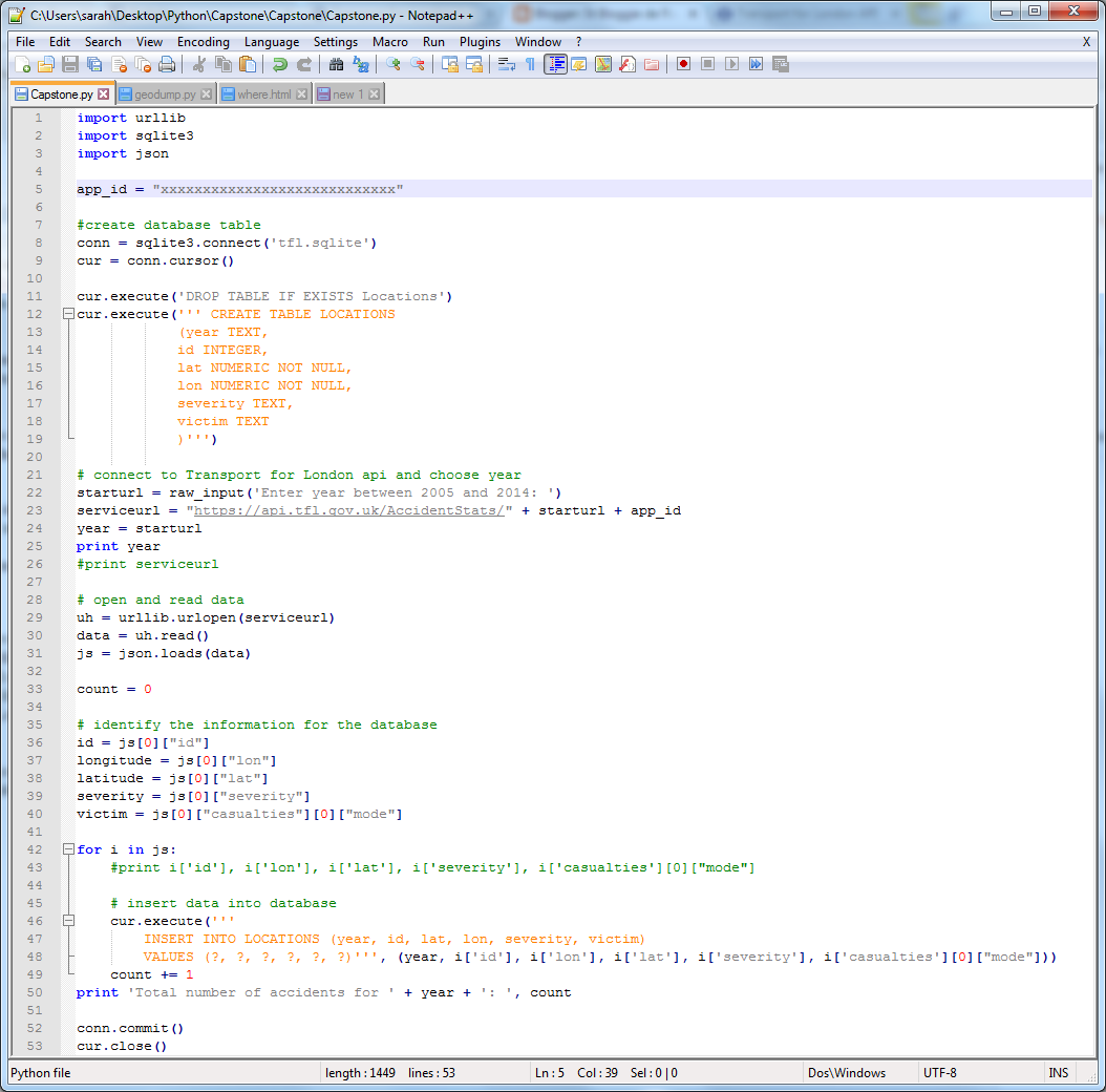 St Bloggie de Riviere: My Python Capstone Project