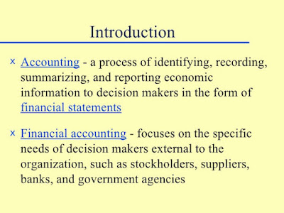 Introduction Of Accounting And Its Type