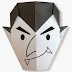 Origami A Dracula (face)