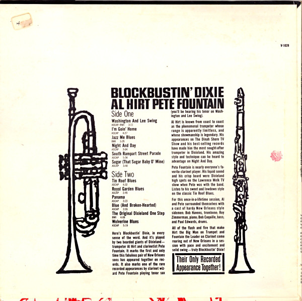 Entre Musica Al Hirt Pete Fountain Blockbustin Dixie